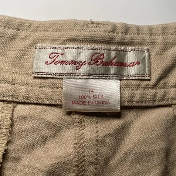 Vintage Tommy Bahama 100% Silk Shorts